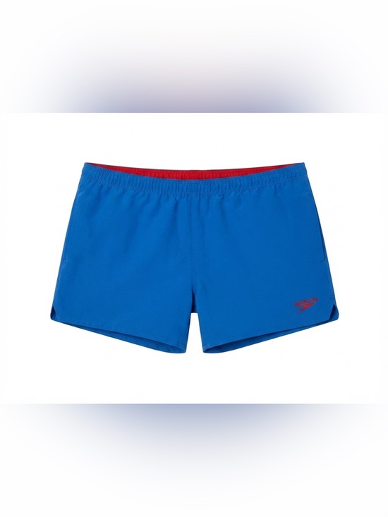 Speedo Other - Vintage Speedo Swim Trunks Mens Size M Blue Red Nylon Athletic Shorts